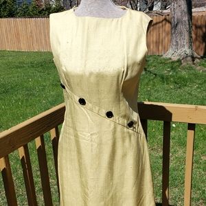 1960s Vintage Lawrence Gross Shift Dress Medium